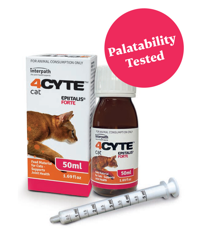 4CYTE EPIITALIS FORTE for Cats - Palatability Tested